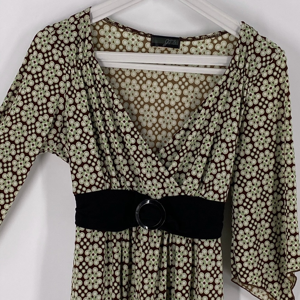 Boho Tie Back Tunic Top